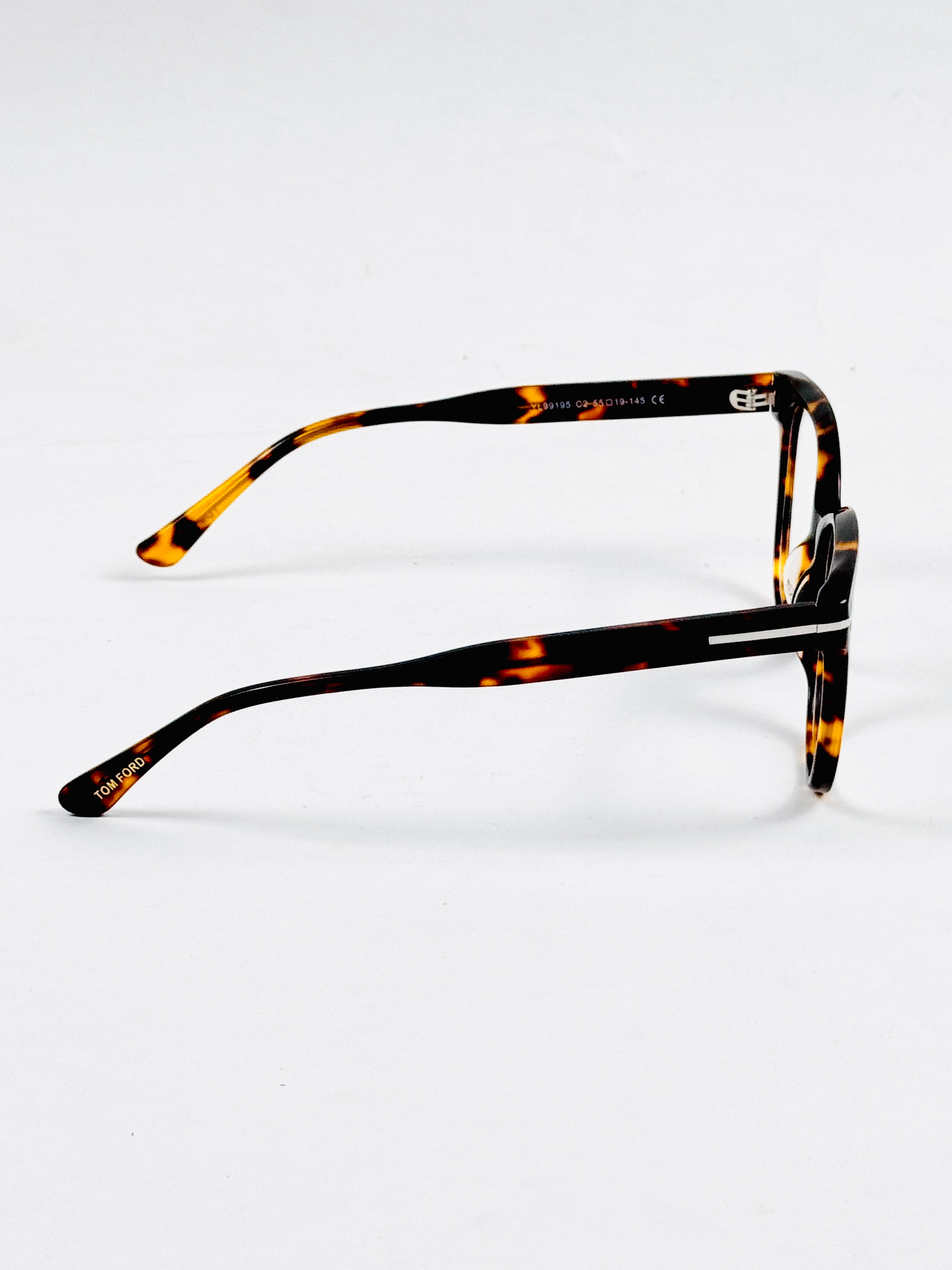 Tom Ford – 99195 - 55 – Tortoise - Acetate - Optics – Unisex - Premium