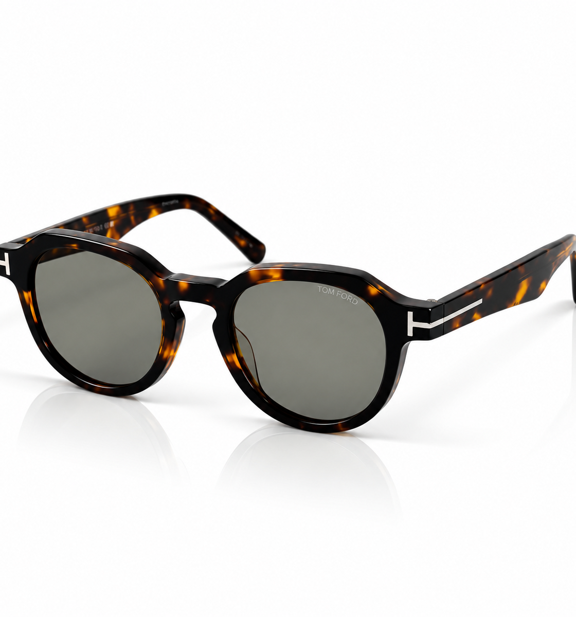 Tom Ford – 1358 - 49 – Tortoise Grey – Acetate - Sunglasses – Unisex - Premium