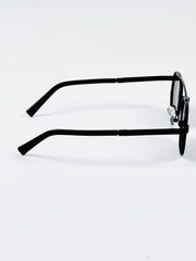 Louis Vuitton – 1417 – 50 – Black – Metal – Sunglasses – Unisex