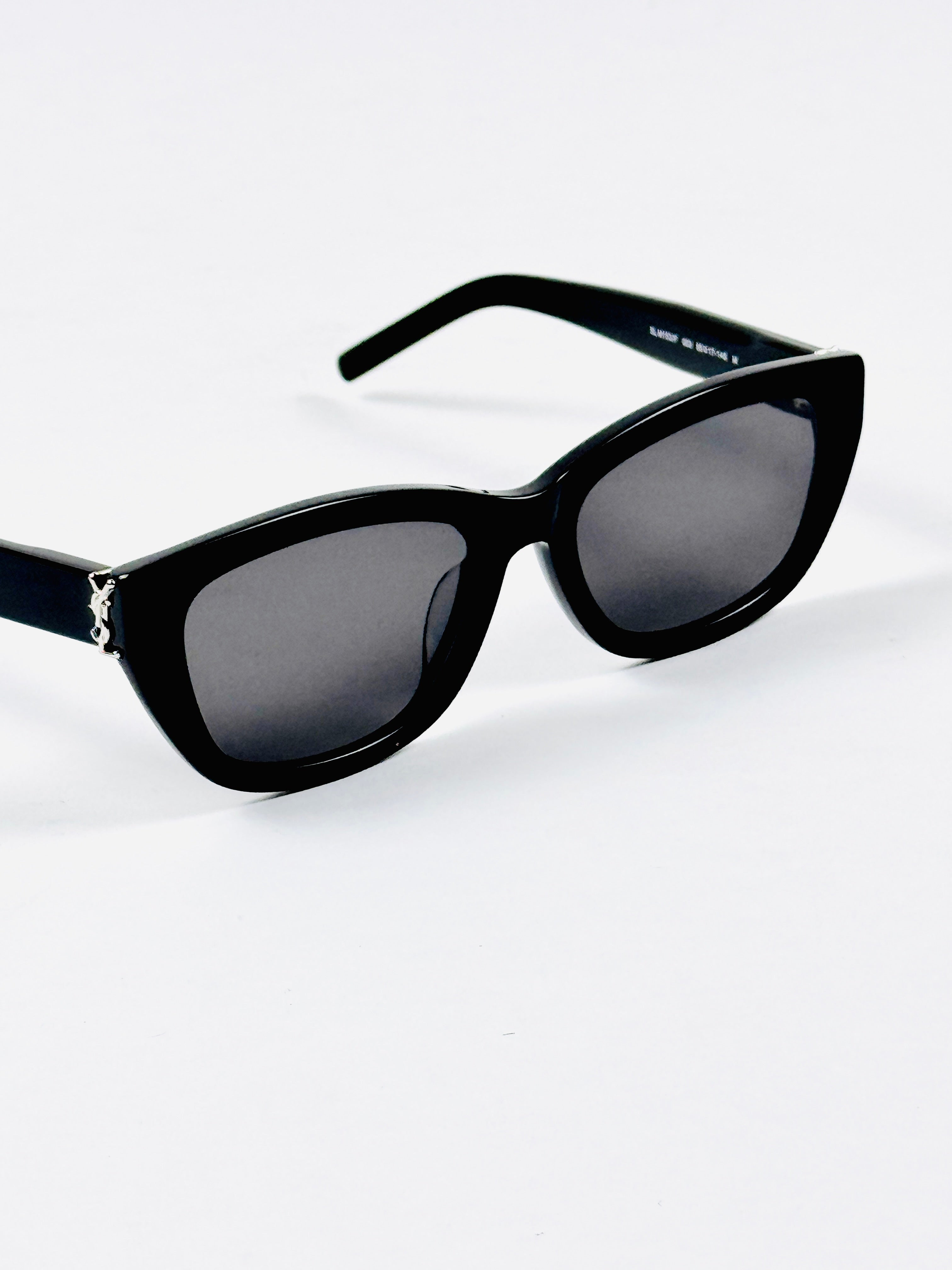 Ysl – 94 - M153 – Silver Black – Acetate - Sunglasses – Ladies - Premium