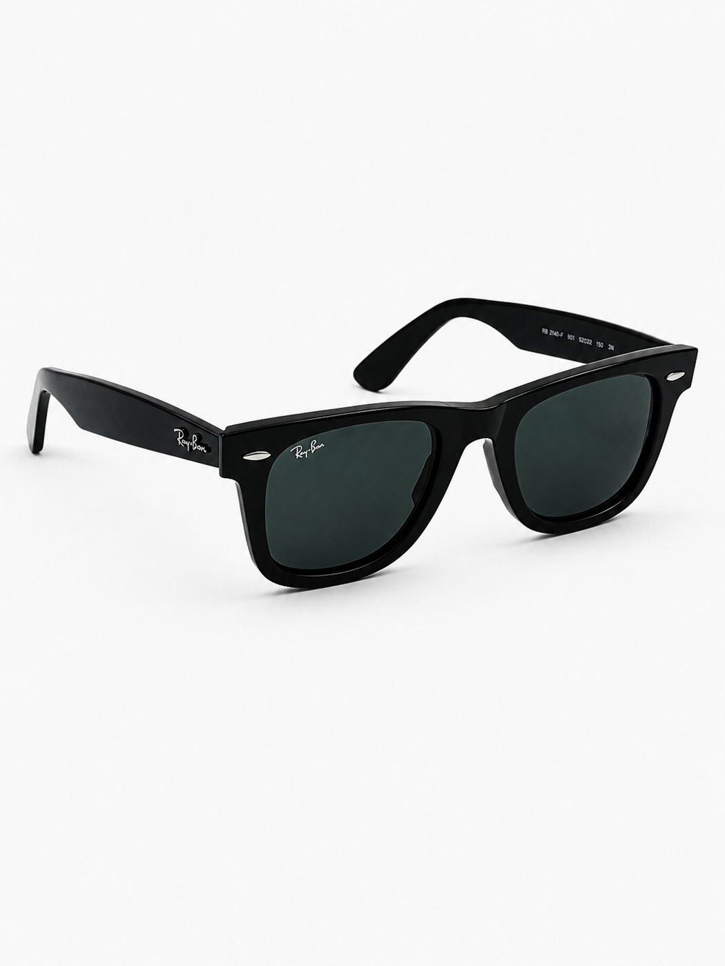 RayBan – 2140 – 50 – Black –  Acetate- Sunglasses – Unisex - Premium