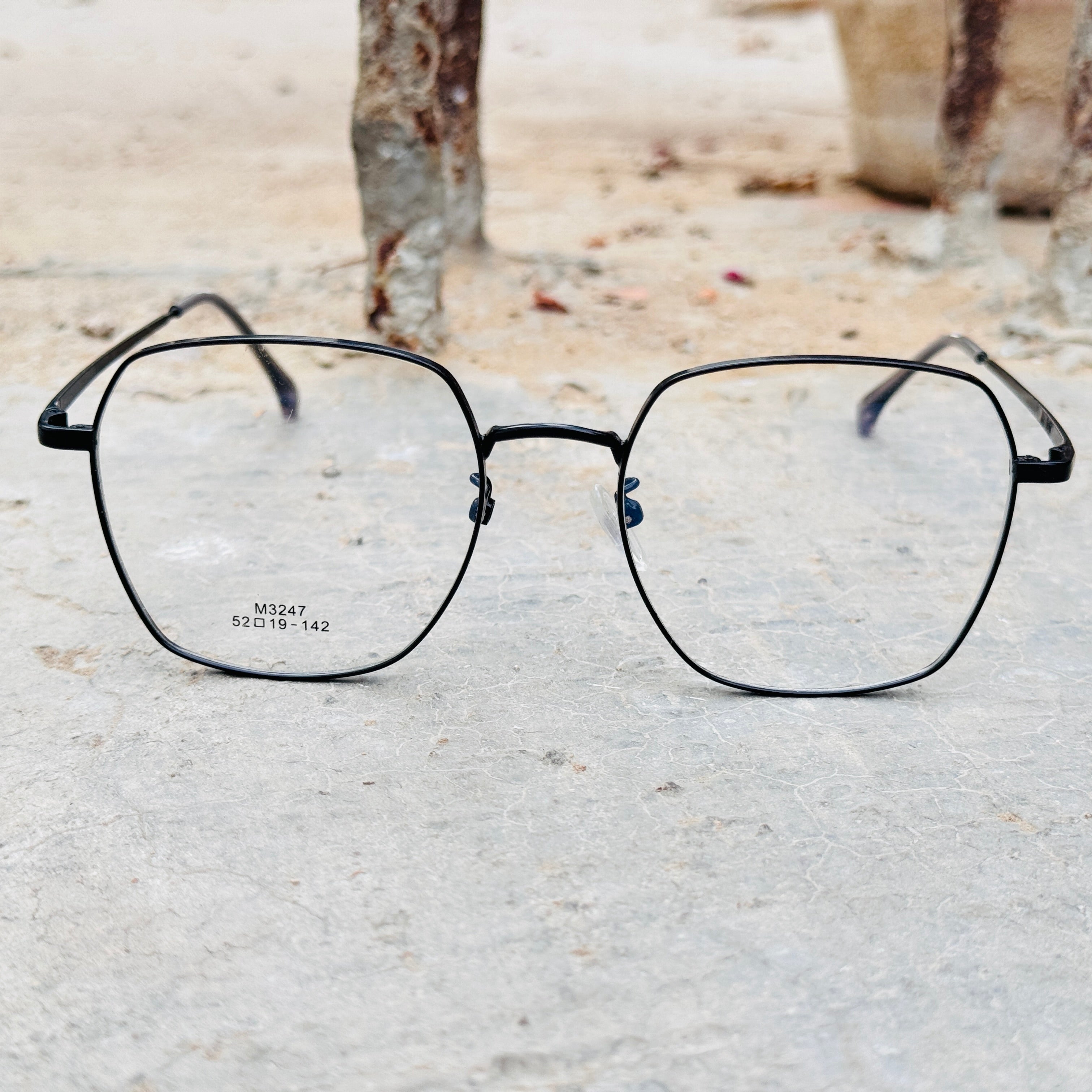 Dior – 3247 – 52 - Black – Metal – Optics – Unisex