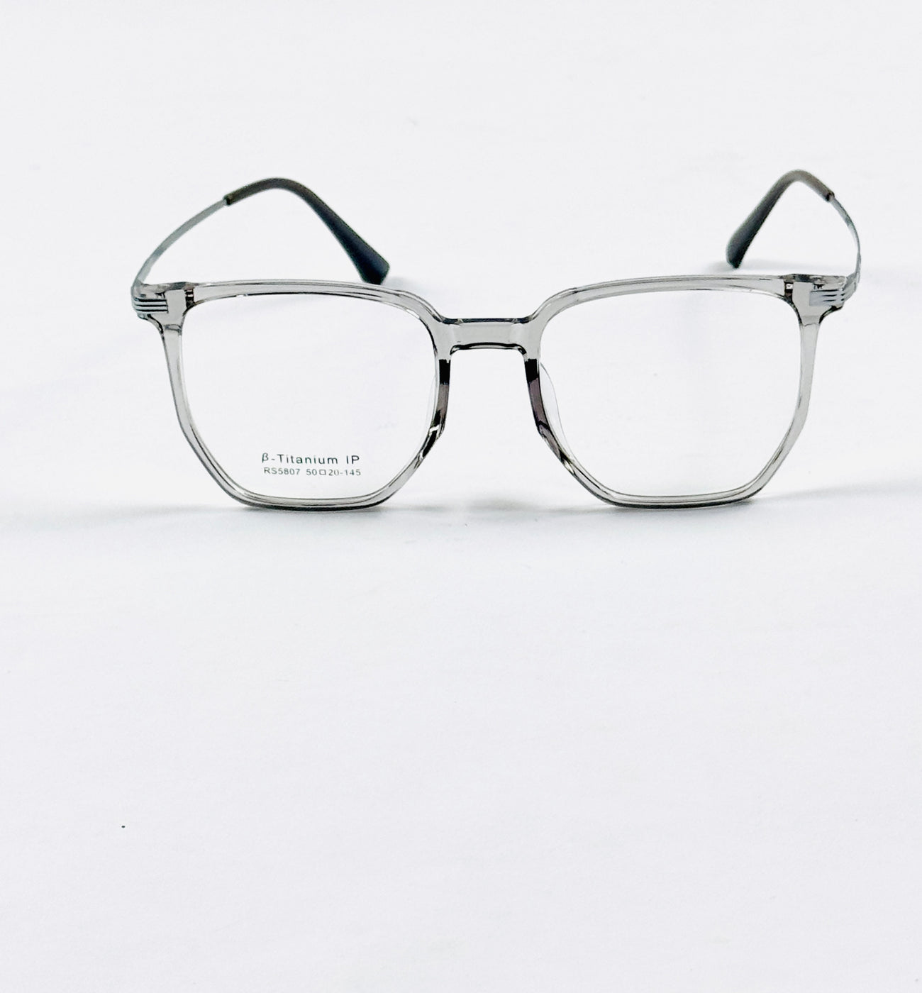Tr – 55807 - 50 - Silver Grey – Acetate - Metal – Optics - Unisex