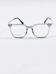 Tr – 55807 - 50 - Silver Grey – Acetate - Metal – Optics - Unisex