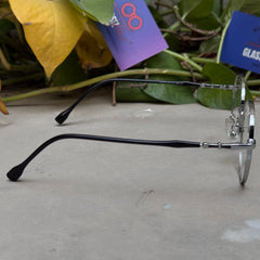 Dior – 3245 – 50 - Silver Black – Metal – Optics – Unisex