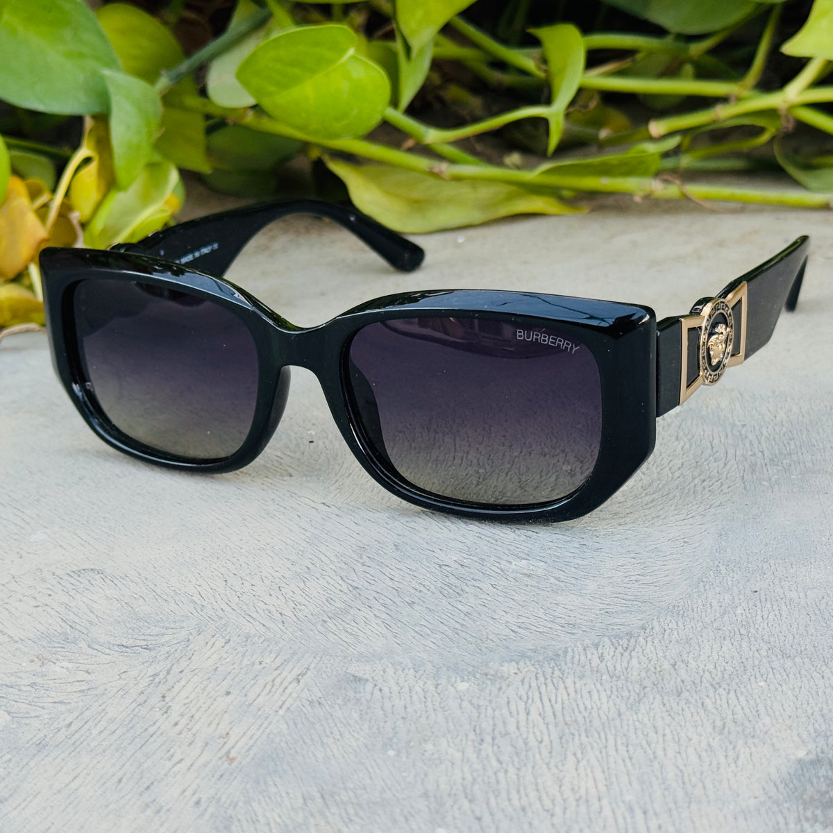 Versace – 851 – 64 – Black Gradient – Acetate – Sunglasses – Ladies