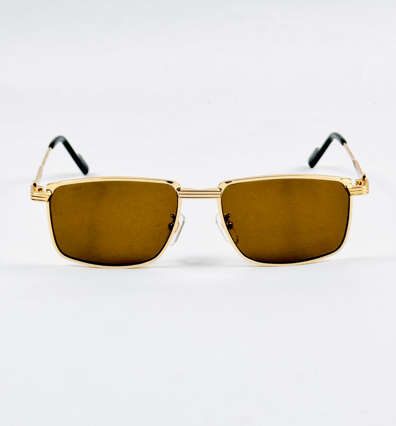 Cartier – 0534 - 59 – Golden Brown - Metal - Sunglasses – Unisex - Premium