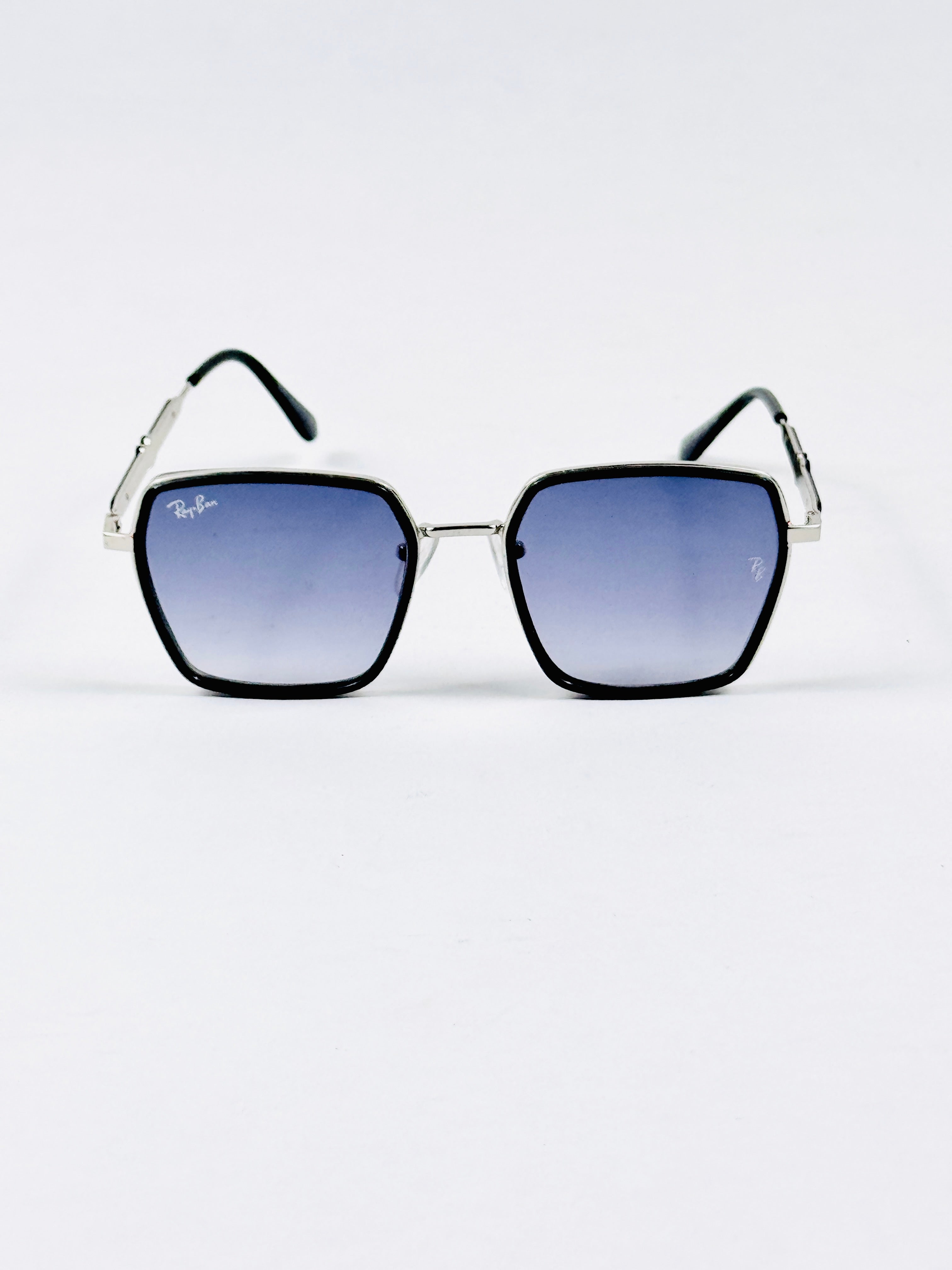Rayban – 271 – 56 – Silver Gradient – Metal – Sunglasses – Unisex