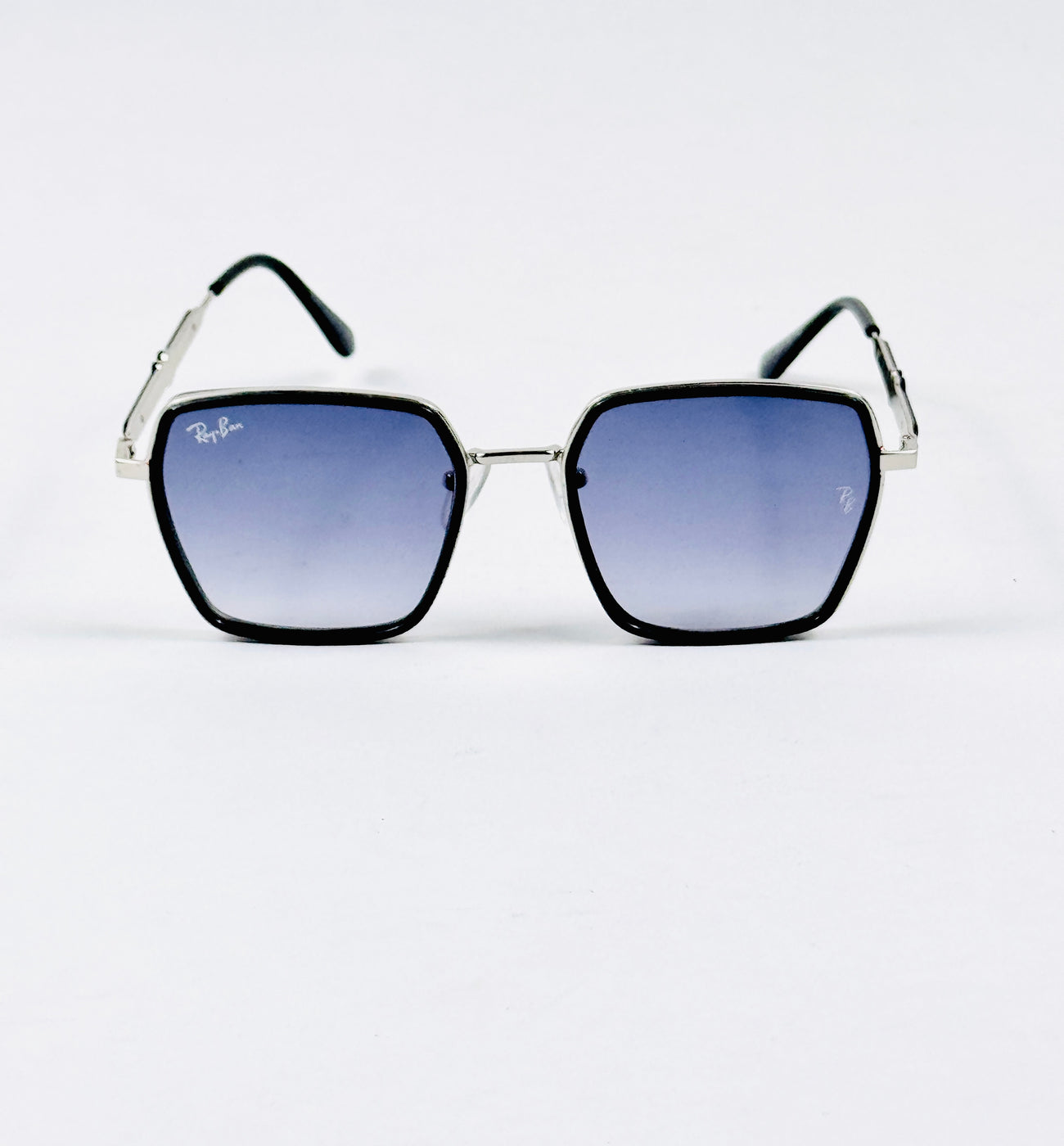 Rayban – 271 – 56 – Silver Gradient – Metal – Sunglasses – Unisex