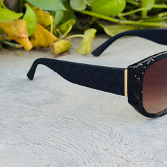 Chanel – 32269 – 53 – Brown – Acetate – Sunglasses – Ladies