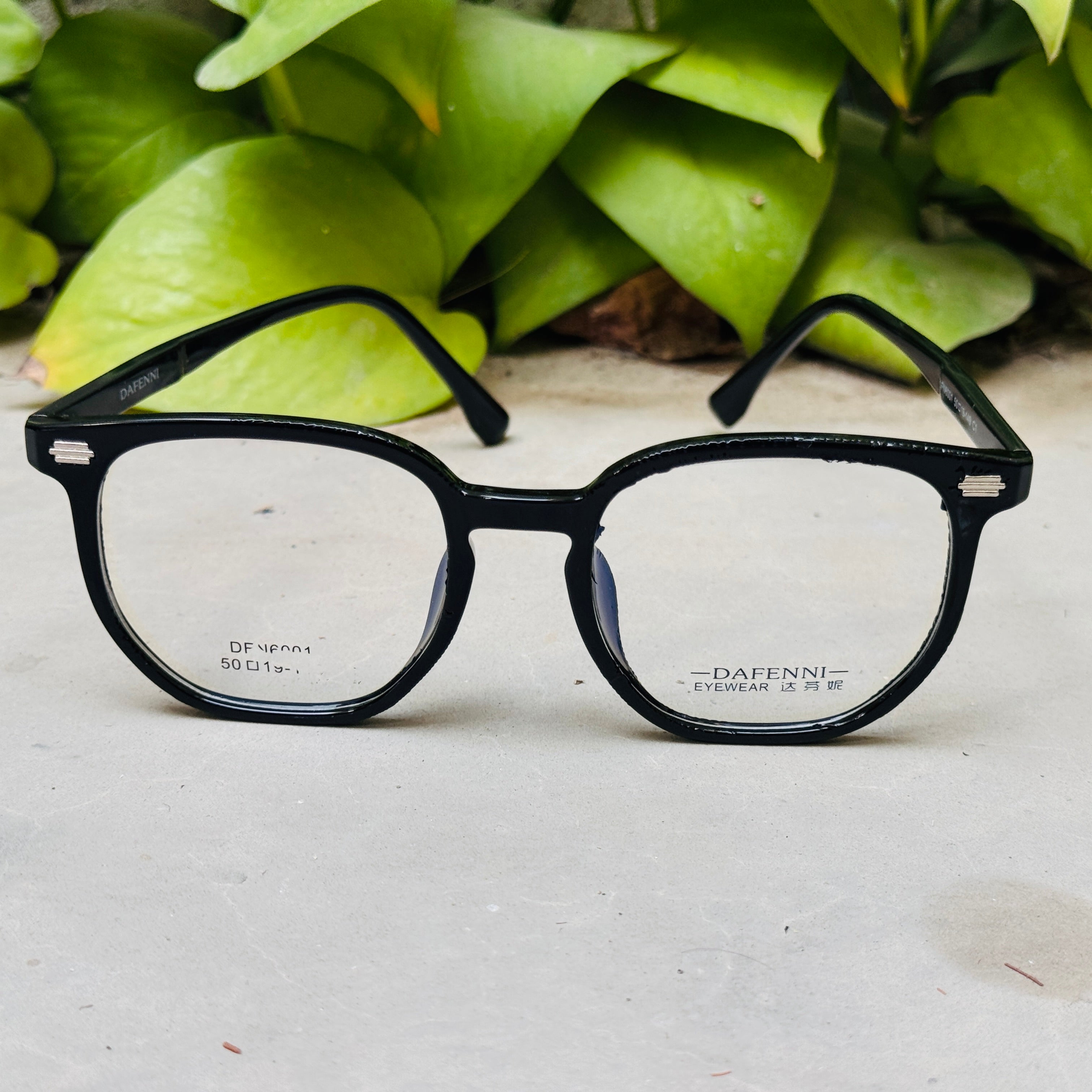 Dafenni – 6001 – 50 – Black –  Acetate - Optics – Unisex