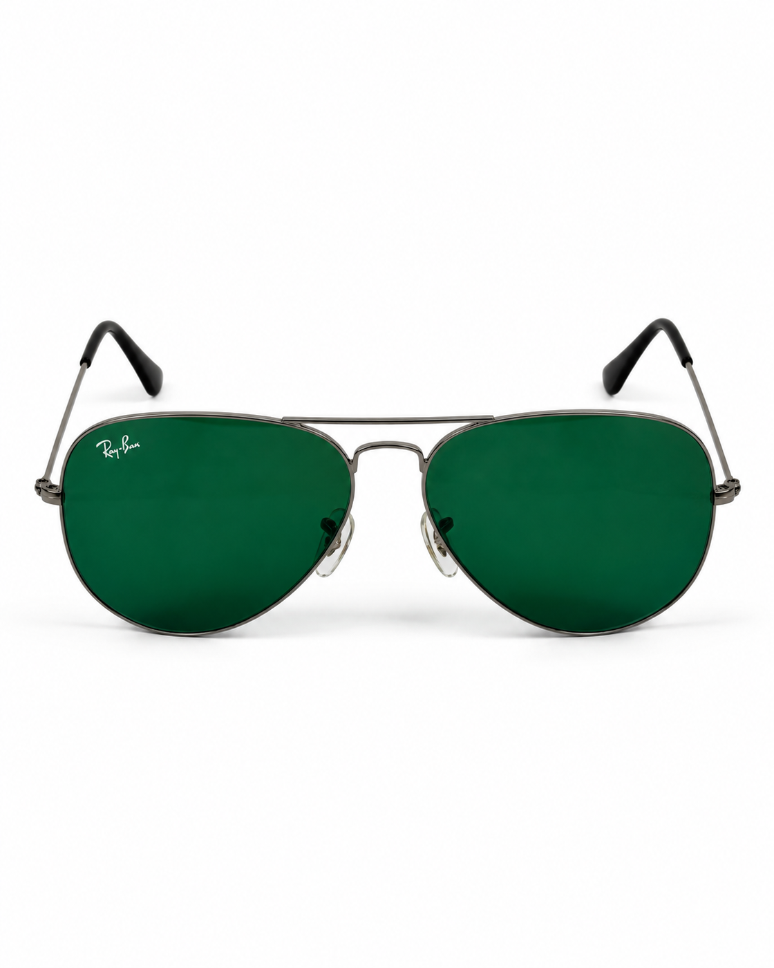 Rayban – 3026 – 62 – Grey Green – Metal – Sunglasses – Unisex - Premium