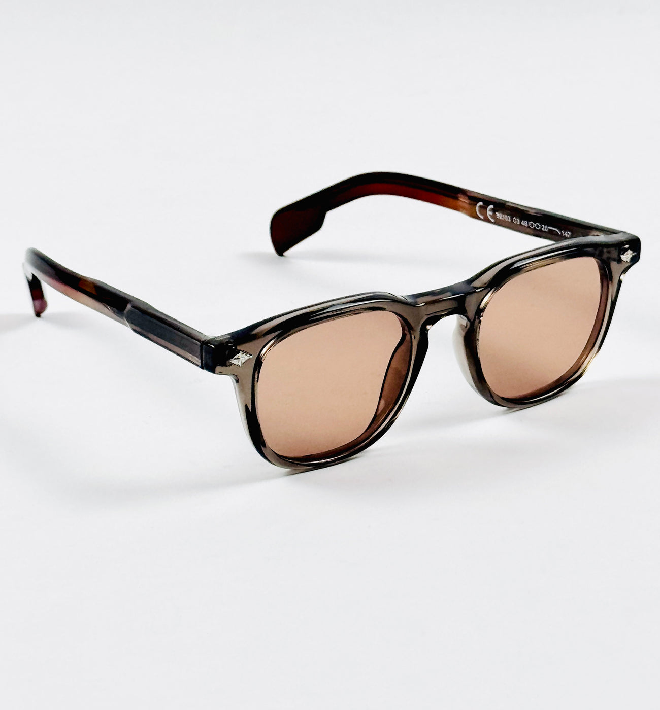 Moscot - 62103 – 48 – Brown – Acetate – Sunglasses – Unisex