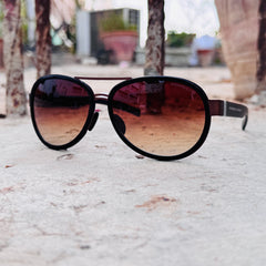 Porsche – 8621 - 63 – Brown - Metal - Sunglasses – Unisex - Premium