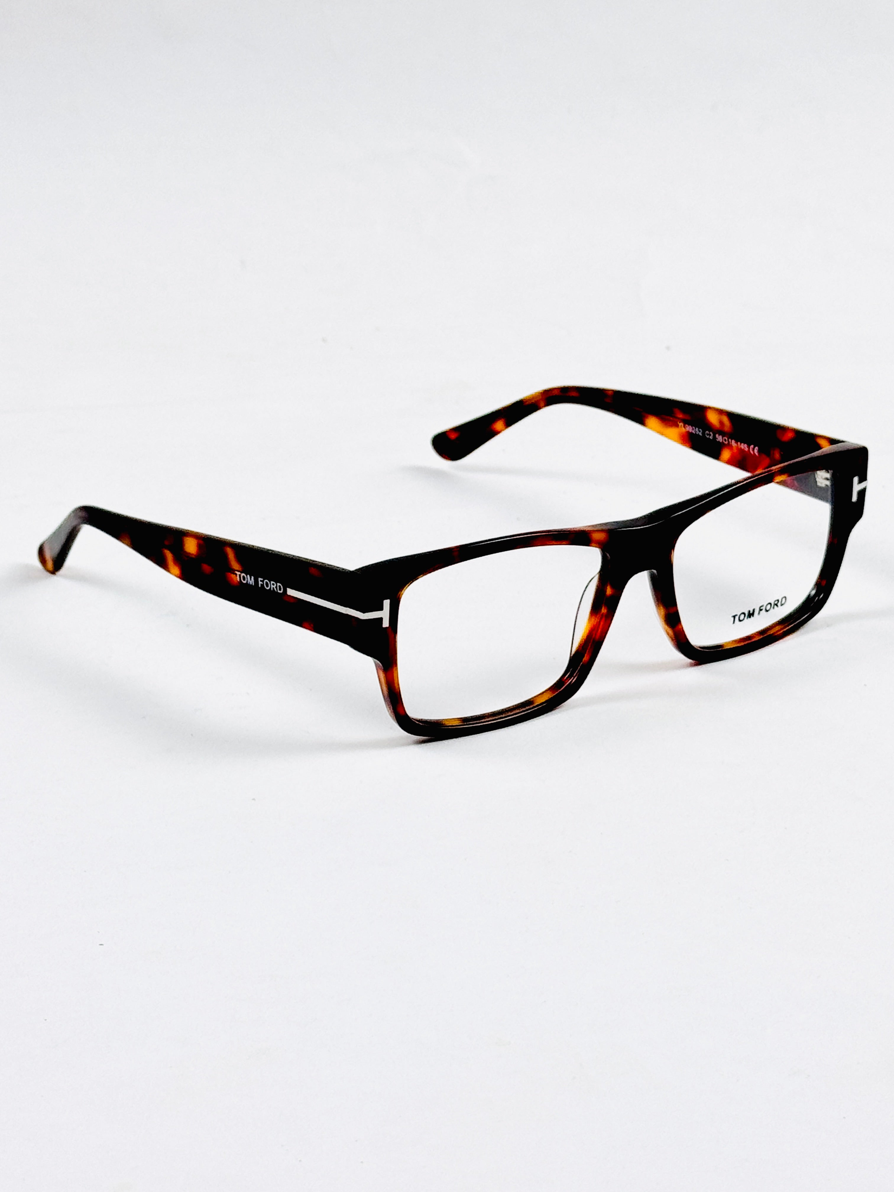 Tom Ford – 99252- 56 – Tortoise - Acetate - Optics – Unisex - Premium