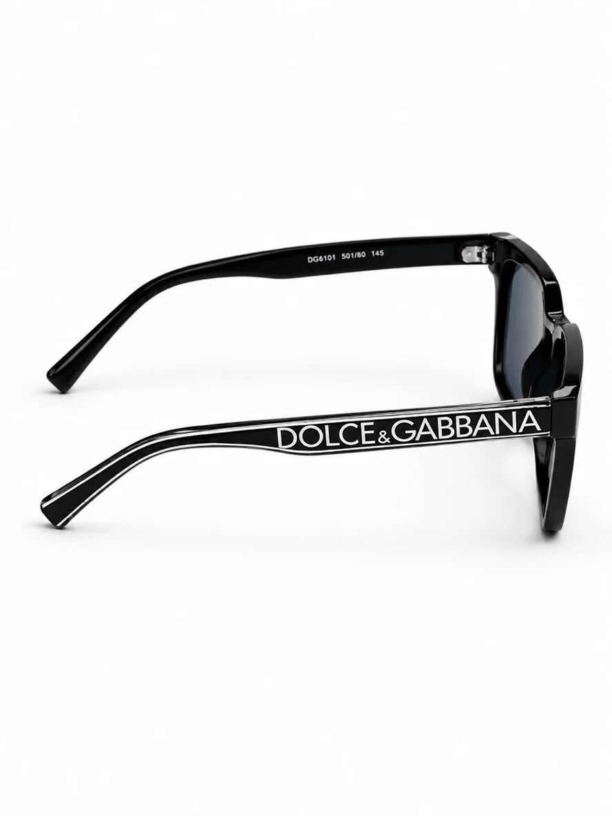 Dolce & Gabbana – 5101 - 53 – Black – Acetate - Sunglasses – Unisex