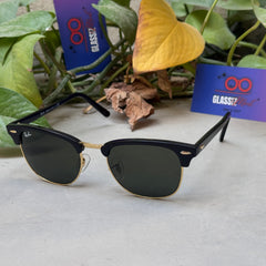 RayBan – 3016 – 51 – Golden Green–  Metal - Sunglasses – Unisex - Premium