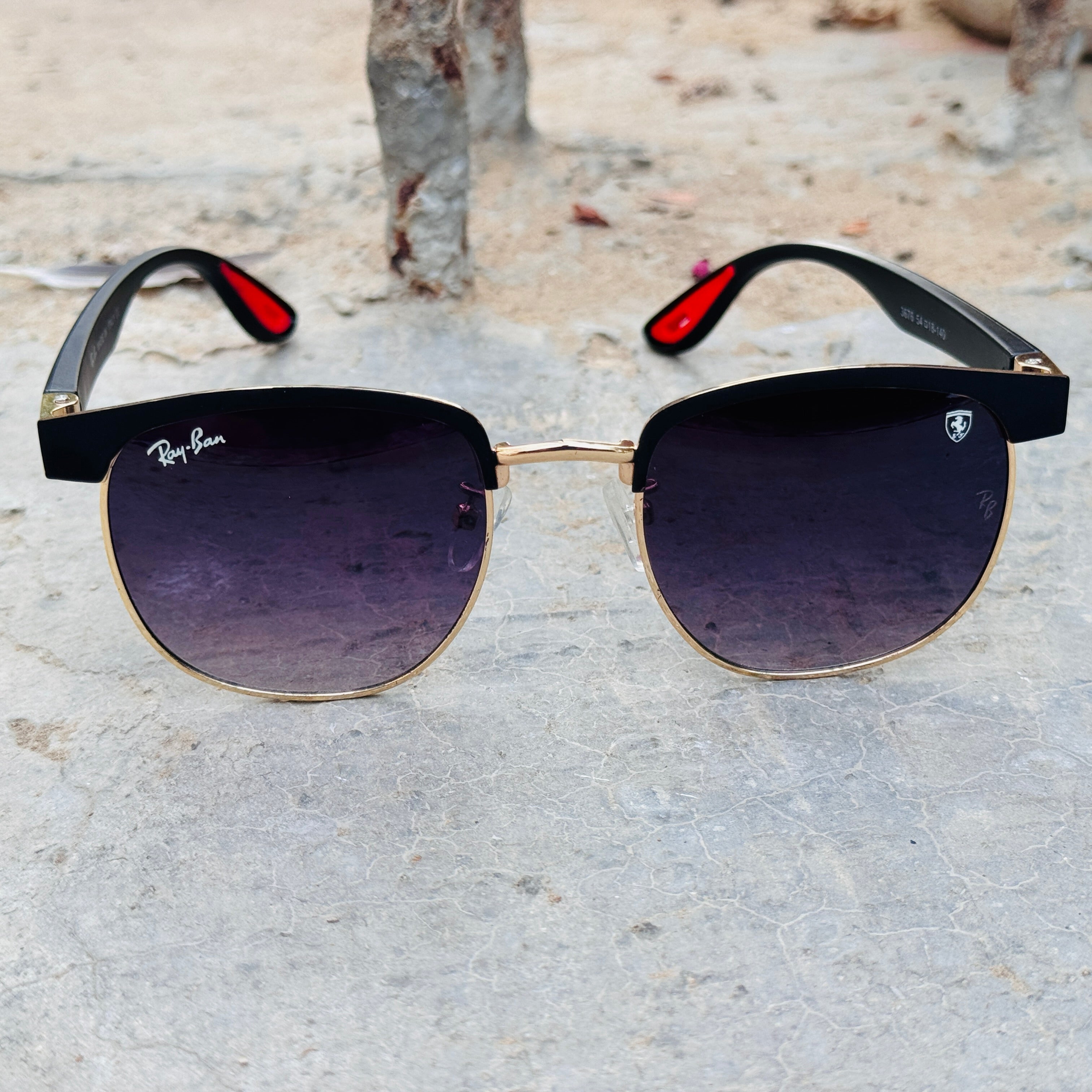 Rayban - 3676 – 54 – Black Gradient – Metal – Sunglasses – Unisex