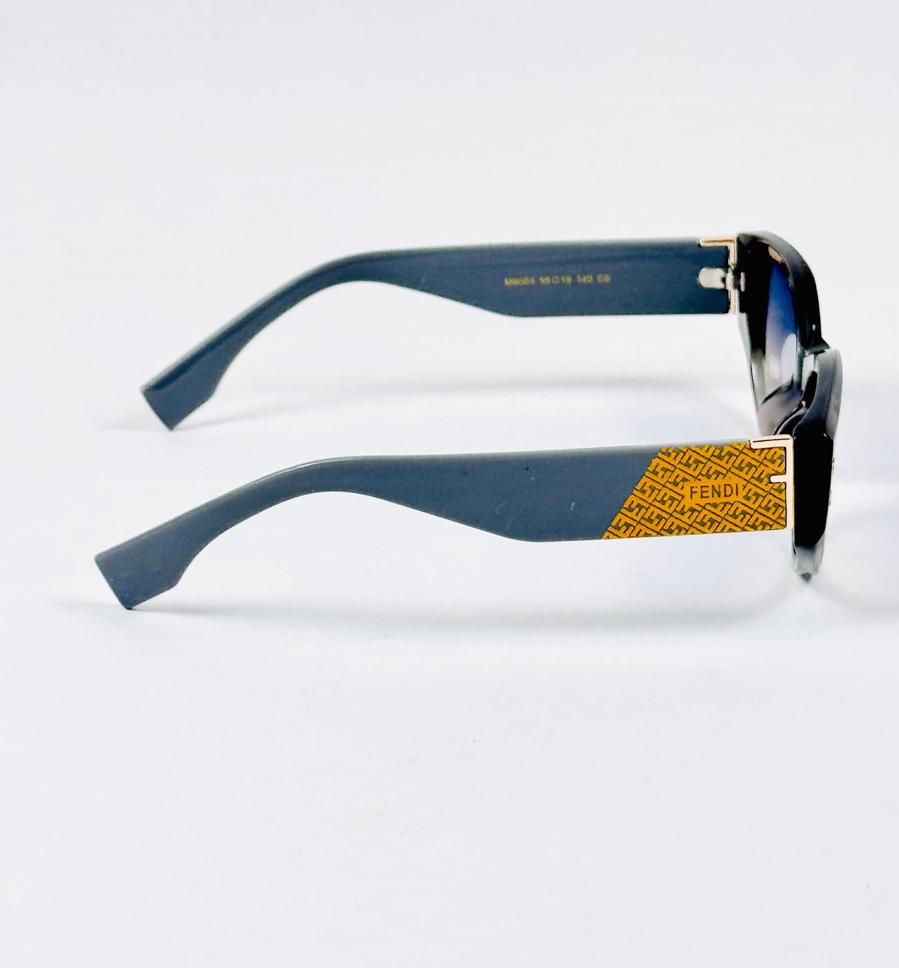 Fendi - 9004 – 55 – Grey Blue – Acetate – Sunglasses – Ladies