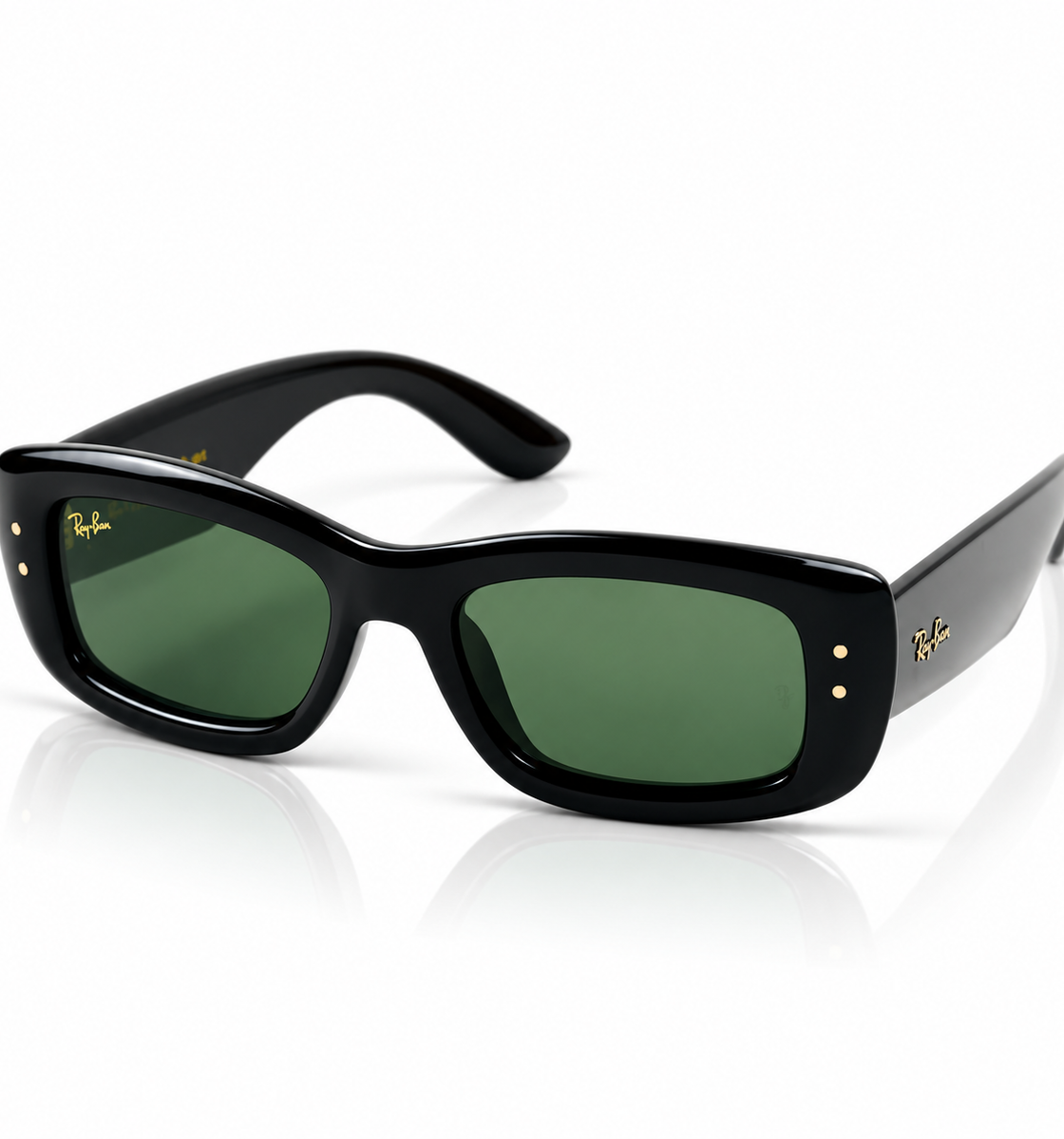 Ray Ban - WAYFARER PUFFER - 4944 - BLACK GREEN - SUNGLASSES - UNISEX - PREMIUM