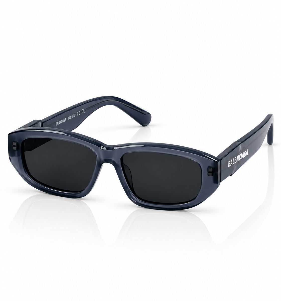 Balenciaga - BB6291 - Grey - Acetate - Rectangle - Sunglasses - Premium