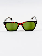Moscot - 9873 – 52 – Tortoise Green – Acetate – Sunglasses – Unisex