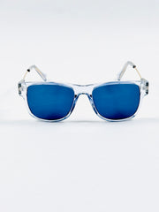 Moscot - 9837 – 53 – Transparent Blue – Acetate – Sunglasses – Unisex
