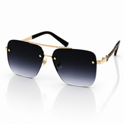 Louis Vuitton – 23159 – 60 – Golden Black Gradient – Metal – Sunglasses – Unisex