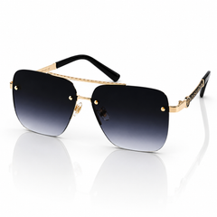 Louis Vuitton – 23159 – 60 – Golden Black Gradient – Metal – Sunglasses – Unisex