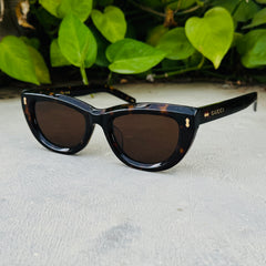 Gucci – 1521 - 51 –   Tortoise - Acetate - Sunglasses – Unisex - Premium