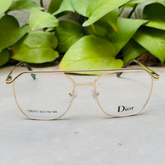 Dior – 135310 – 52 – Golden –  Metal - Optics – Unisex