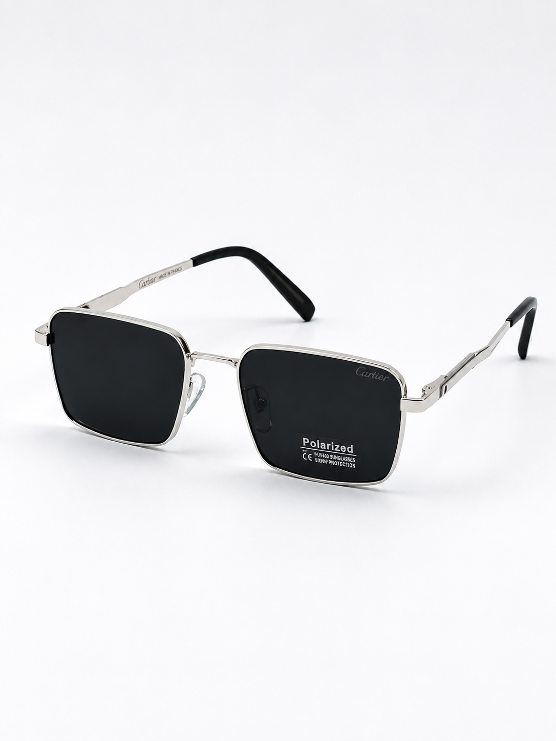Louis Vuitton – 1438 – 54 – Silver Black – Metal – Sunglasses – Unisex