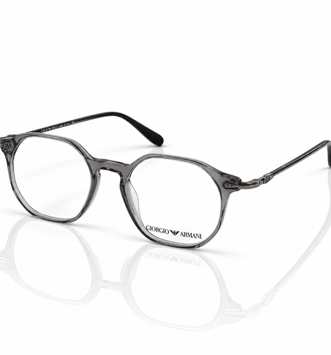 Armani – 25208 – 51 – Grey –  Acetate- Optics – Unisex - Premium