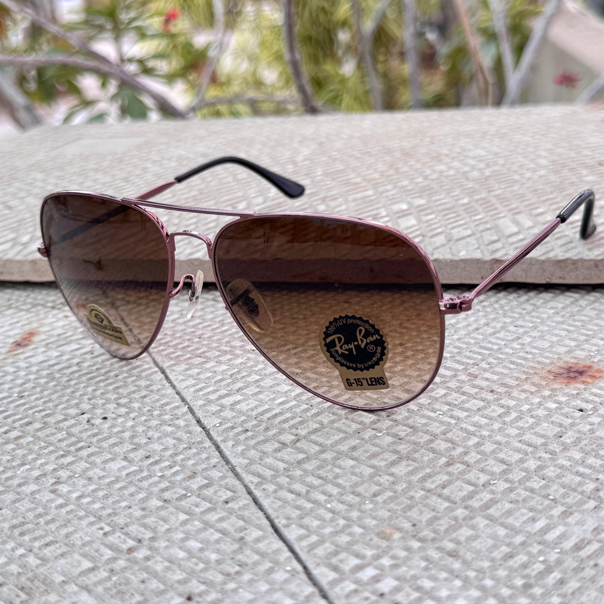 Rayban – 3035 – 62 – Brown – Metal – Sunglasses – Unisex - Premium