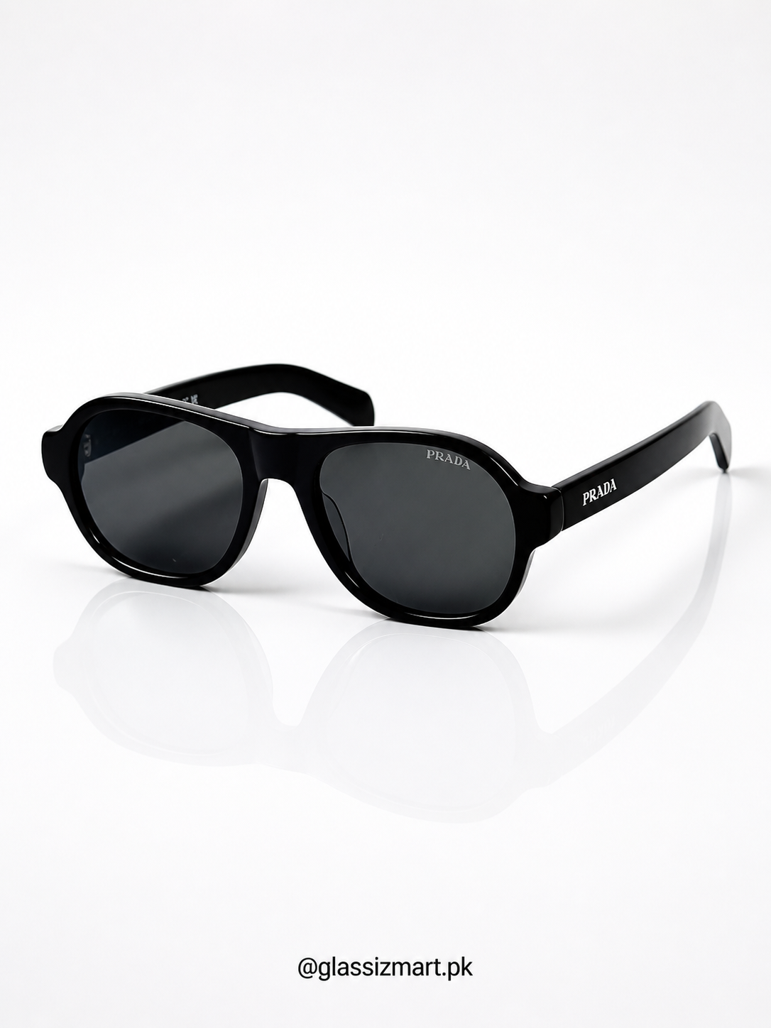 Prada – SPRc12S – 54 – Black –  Acetate - Sunglasses – Unisex - Premium