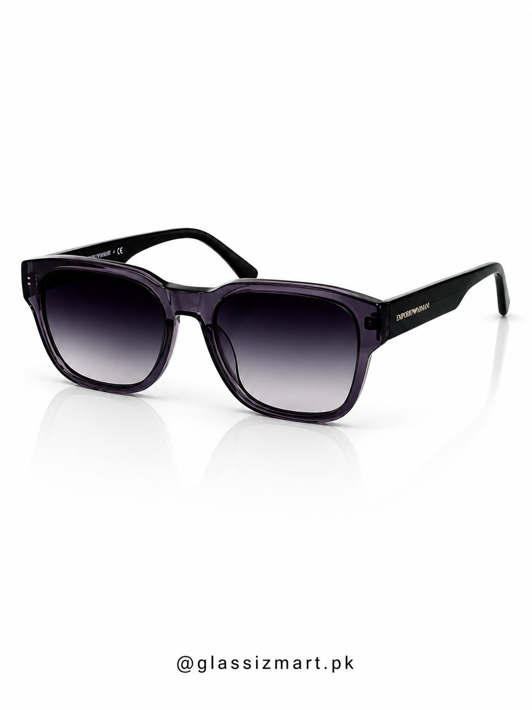 Armani – 4175 - 55 - Grey – Acetate - Sunglasses – Unisex - Premium