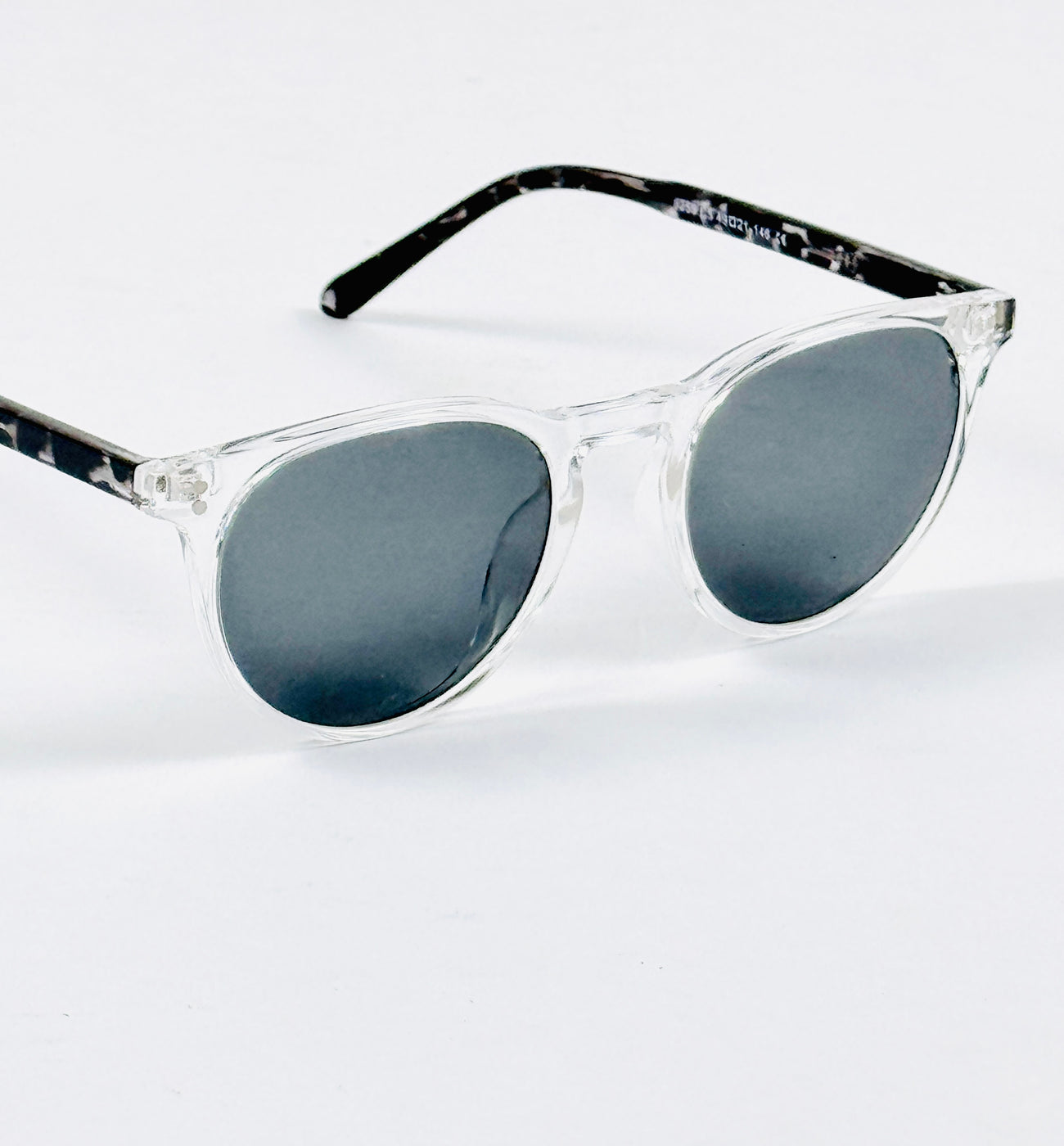 Moscot - 6259 – 49 – Black Transparent – Acetate – Sunglasses – Unisex