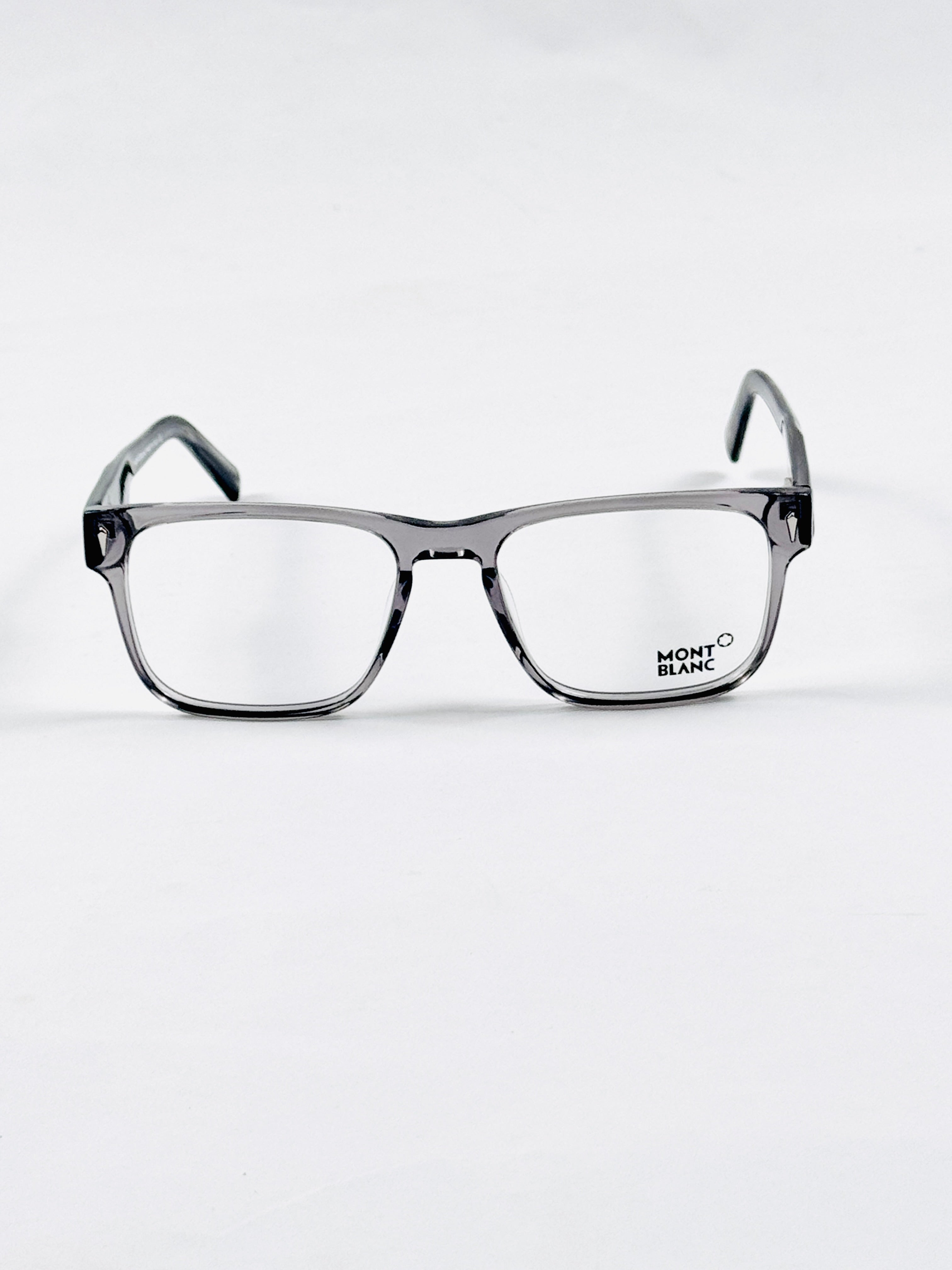 Mont Blanc – 25155 – 53 – Grey - Acetate - Optics – Unisex - Premium