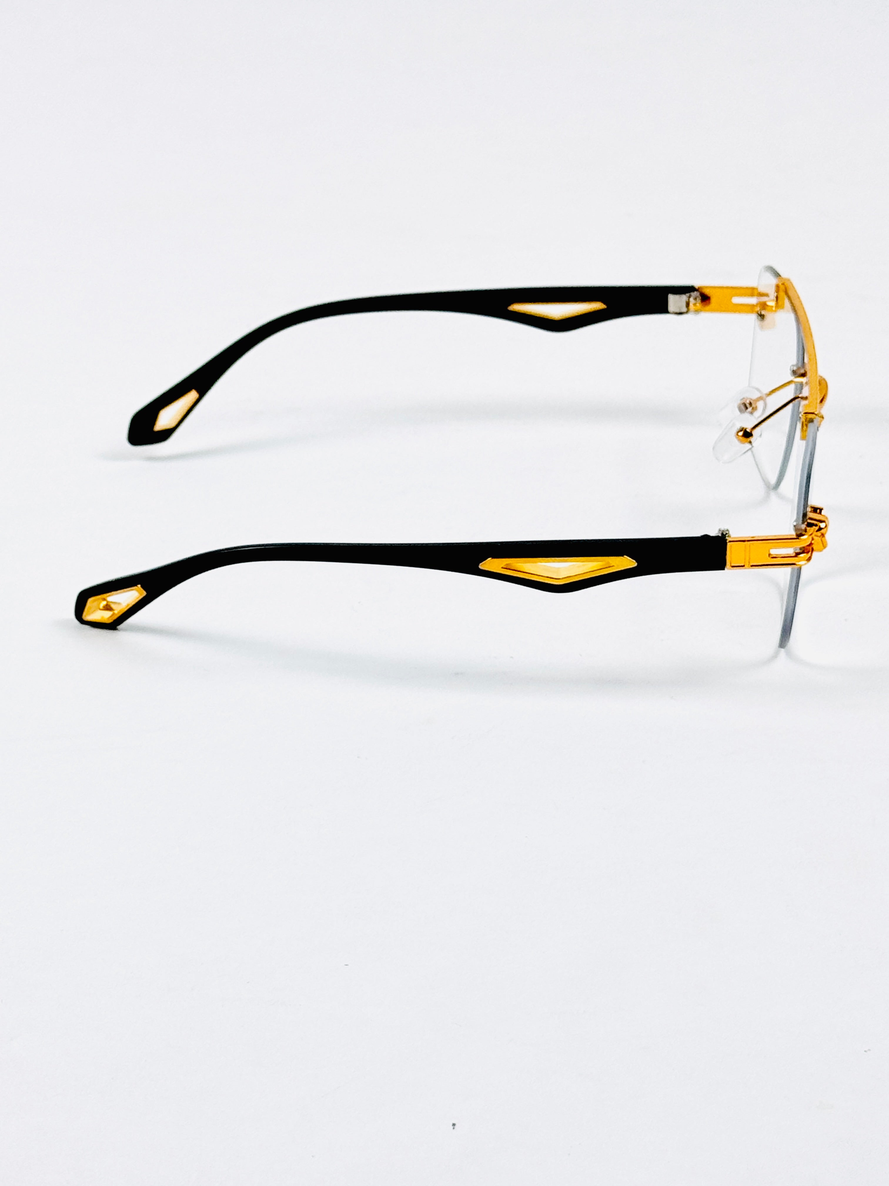 Rimless – 2342 – 53 – Golden –  Metal - Optics – Unisex (Transition)