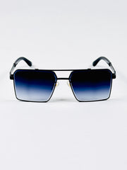 Versace – 23054 – 60 – Black Gradient – Metal – Sunglasses – Unisex