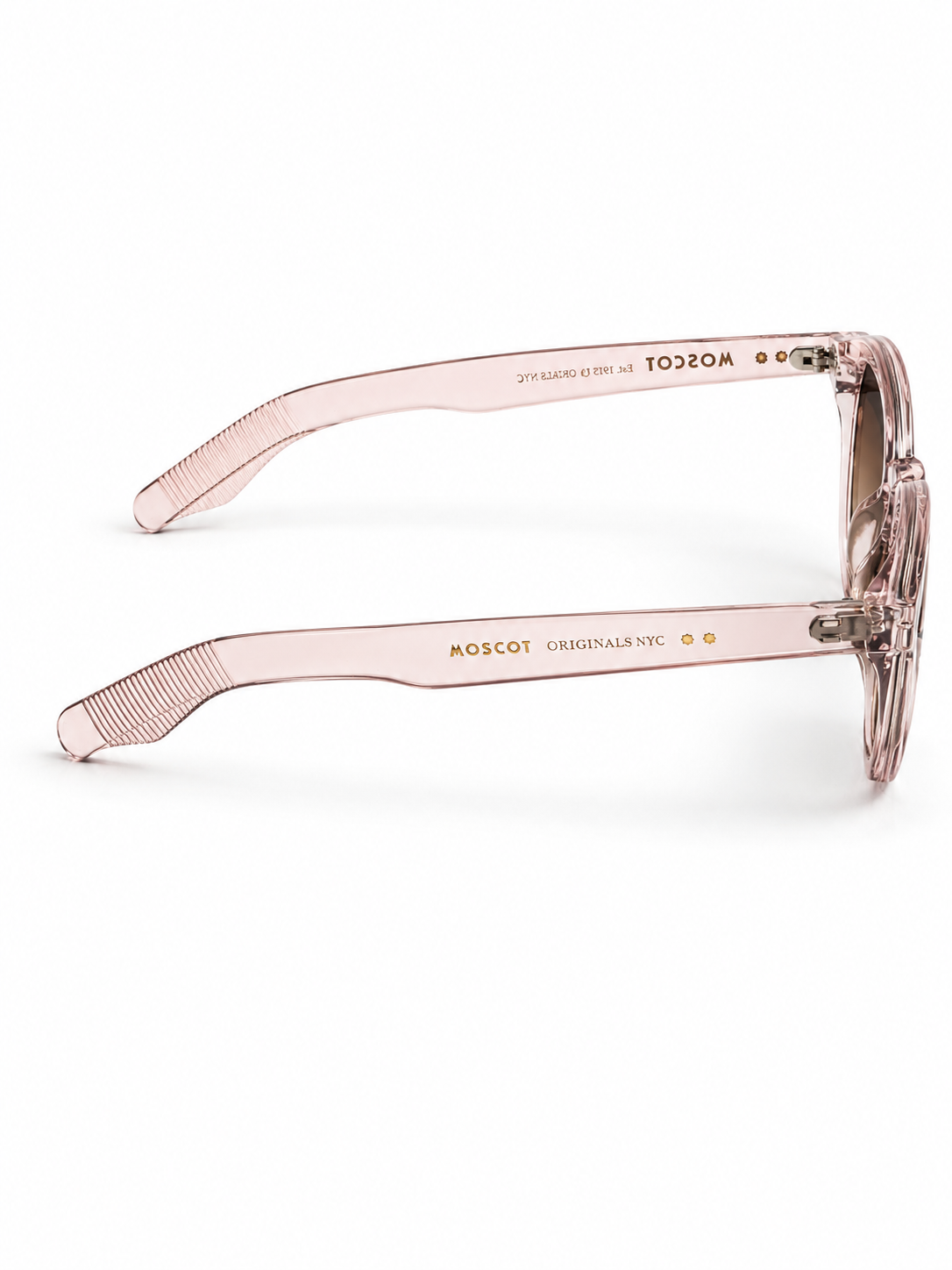 Moscot - 47 - Transparent Brown – Acetate  – Sunglasses - Unisex