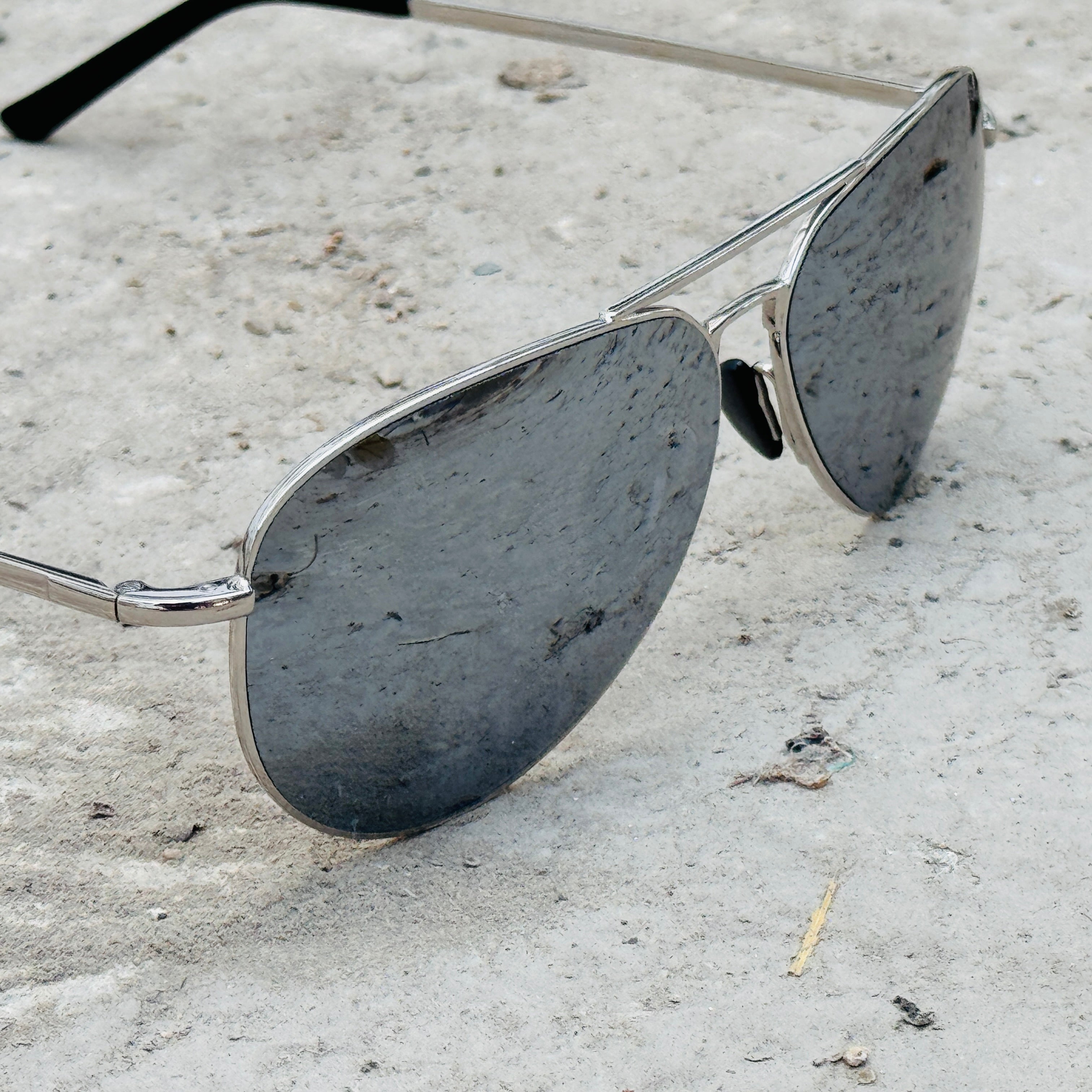 Porsche – 8508 - 60 –  Silver Mercury - Metal - Sunglasses – Unisex - Premium