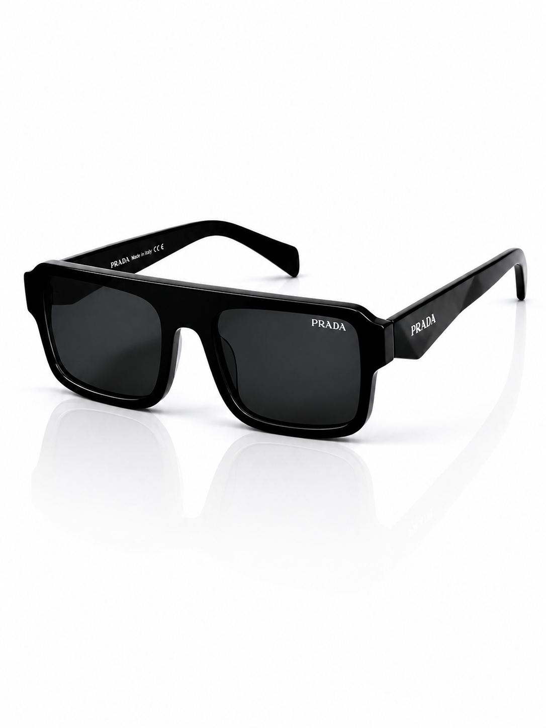Prada – PRA05s – 53 – Black –  Acetate - Sunglasses – Unisex - Premium
