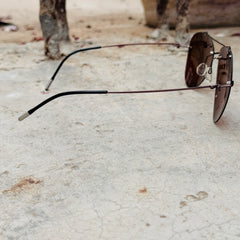 Cartier – 301612 - 60 –  Brown - Metal - Sunglasses – Unisex - Premium