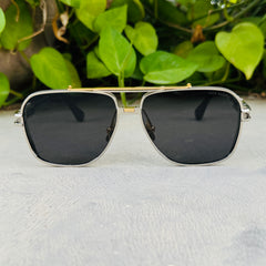 Dita – 436 - 61 – Silver Black – Metal - Sunglasses – Unisex - Premium