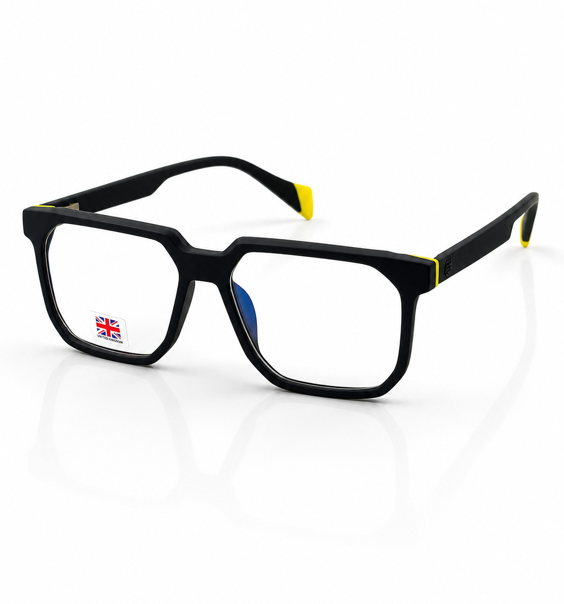 Moscot – 6014 – 55 - Black Yellow – Acetate – Optics – Unisex
