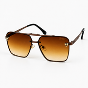 Cartier – 23061 – 59 – Brown – Metal – Sunglasses – Unisex