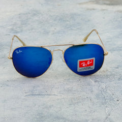 Rayban – 3026 – 62 – Golden Mercury – Metal – Sunglasses – Unisex