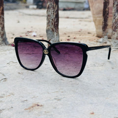 Gucci – 0709 - 60 – Black Gradient - Acetate - Sunglasses – Ladies - Premium