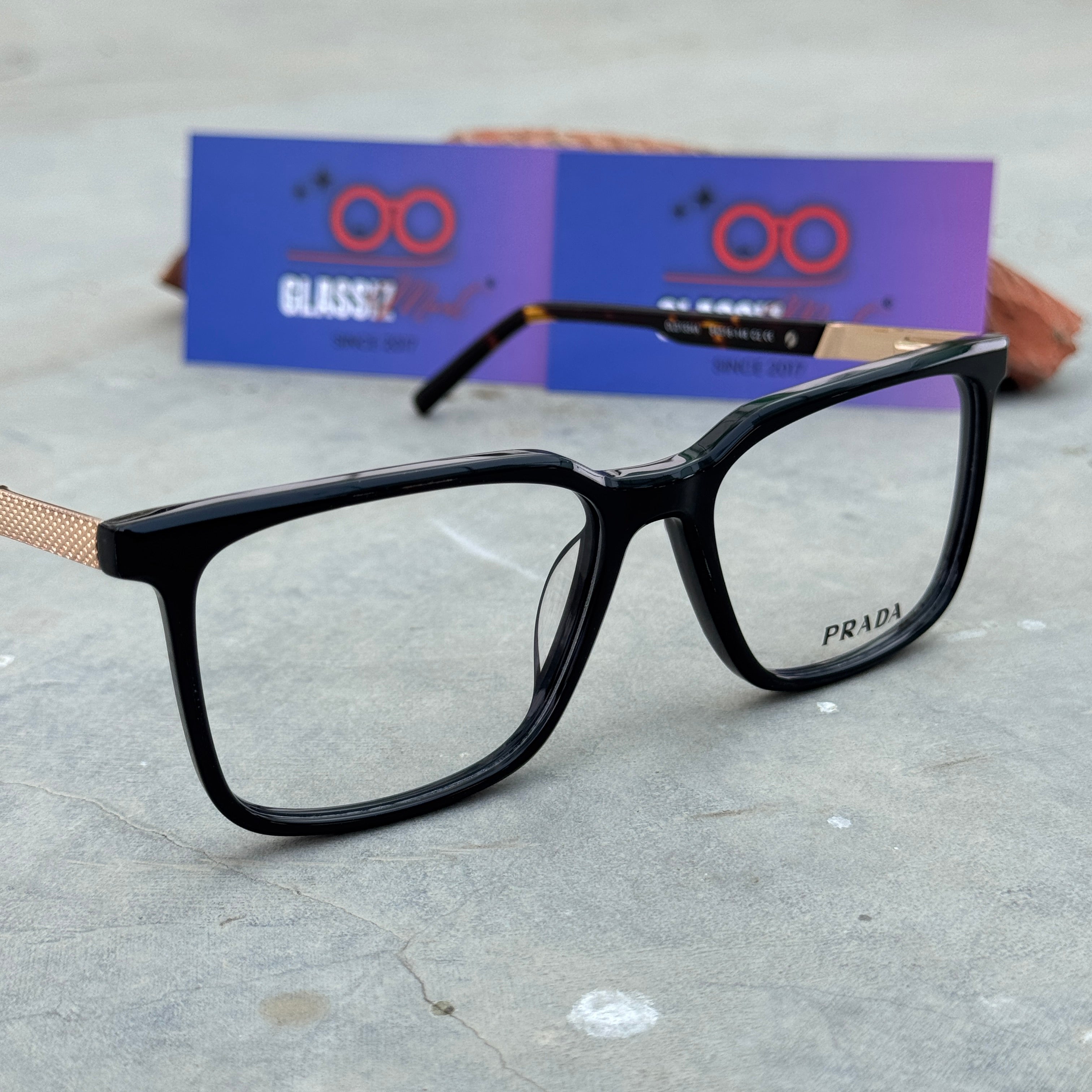 Prada – 1334 – 54 – Black Tortoise –  Acetate - Optics – Unisex - Premium